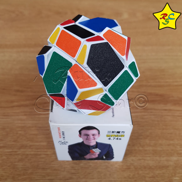 Cubo Dodecaedro Modificacion 3x3 Magic Cube - Blanco