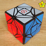 Cubo Dreidel Simplificado Cut Limcube Fangshi - Negro