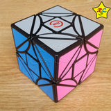 Cubo Dreidel Simplificado Cut Limcube Fangshi - Negro