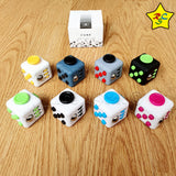 Fidget Cube Antiestrés Juguete Sensorial 6 En 1 Multicolor