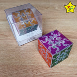 Pack Gear Cube Qiyi Cubo Engranajes Transparentes X4 Limitado