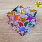 Pack Gear Cube Qiyi Cubo Engranajes Transparentes X4 Limitado