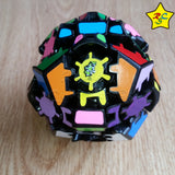 Cubo Gear Megaminx 3x3 Engranajes dodecaedro - Negro