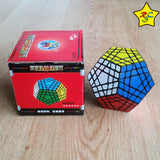 Cubo Gigaminx Shengshou Megaminx 5x5 Dodecaedro - Negro