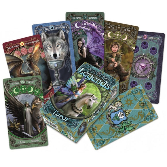Tarot Anne Stokes Legends Fournier Fantasía Romance