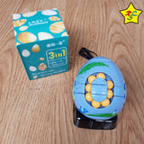 Puzzle Antiestres Spinner Pepas Rompecabeza Egg Huevo 3 En 1