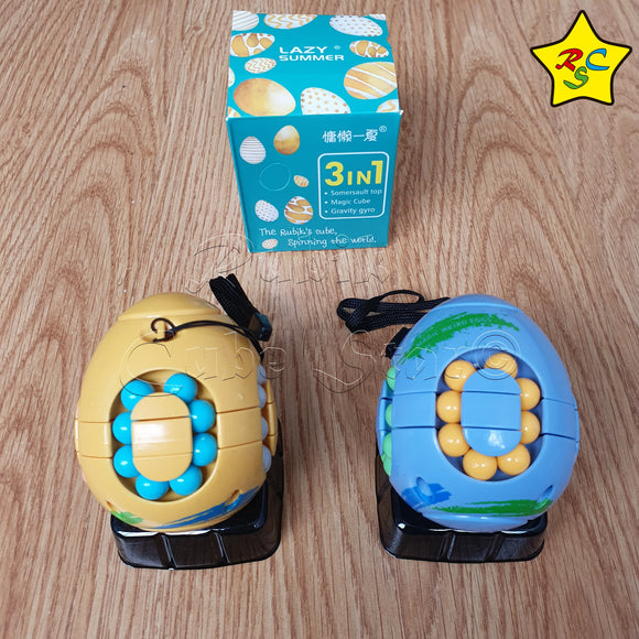 Puzzle Antiestres Spinner Pepas Rompecabeza Egg Huevo 3 En 1