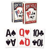 Cartas Bicycle Large Print Vision Indice Grande Air Cushion
