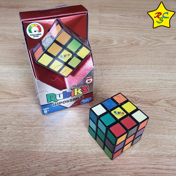 Cubo Rubik's 3x3 Impossible Hasbro Original Imposible Color
