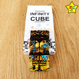Infinity Cube Fidget Toy Cadena Puzzle Multicolor Degradado