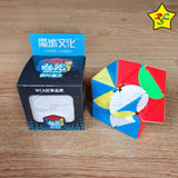 Skewb Ivy Moyu Cubo Mofang Jiaoshi Hibrido Mod Clover