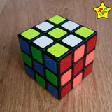 Cubo ShengShou Legend 3x3 SpeedCube Leyenda - Negro - Blanco