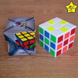 Cubo ShengShou Legend 3x3 SpeedCube Leyenda - Negro - Blanco