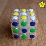 Cubo Yj Lingg an Speedcube 3x3 Transparente