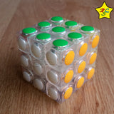 Cubo Yj Lingg an Speedcube 3x3 Transparente