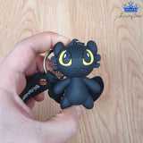 Llavero Dragon Chimuelo Furia Luminosa Detalle Regalo X1