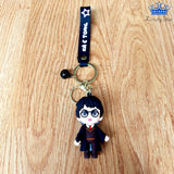 Llavero Harry Potter Negro Rojo Varita Escoba Nimbus Detalle