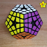 Cubo Master Kilominx Shengshou 4x4 Megaminx Dodecaedro - Negro