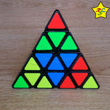 Cubo Master Pyraminx 4x4 Shengshou Piramide - Negro