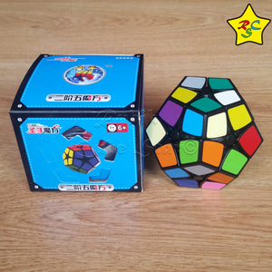 Cubo Shengshou Megaminx 2x2 Dodecaedro - Negro