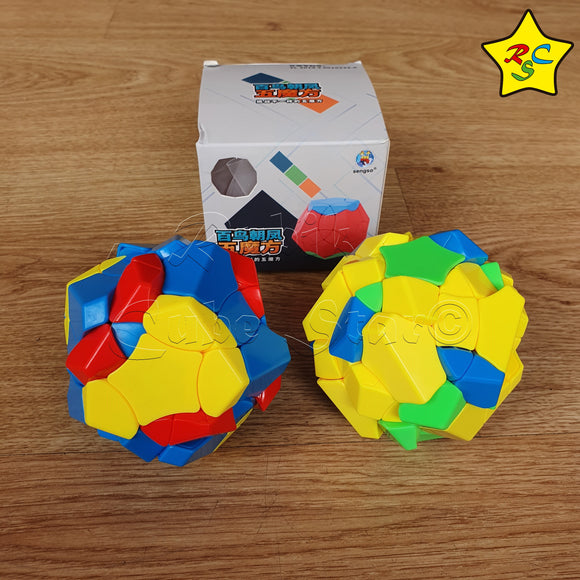 Megaminx 3 Colores Cubo Dodecaedro Mirror Shengshou