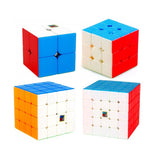 Pack Cubos 2x2, 3x3, 4x4, 5x5 Meilong Original Moyu
