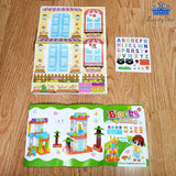 Armatodo Infantil Morral Piezas Grandes Armables Castillo