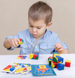 Juego Bloques Pixy Cube Blocks Figura Patron Arte + Tarjetas