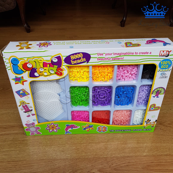 Plantilla Armar Figuras Plancha Hama Beads 12 Color Papel Molde