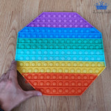 Pop It Gigante Burbuja Fidget Push Anti Estres 30 X 30 Cm