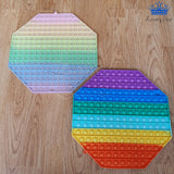 Pop It Gigante Burbuja Fidget Push Anti Estres 30 X 30 Cm