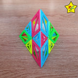 Pyraminx ADN 3x3 Cubo DNA Qiyi Textura Unica Speed
