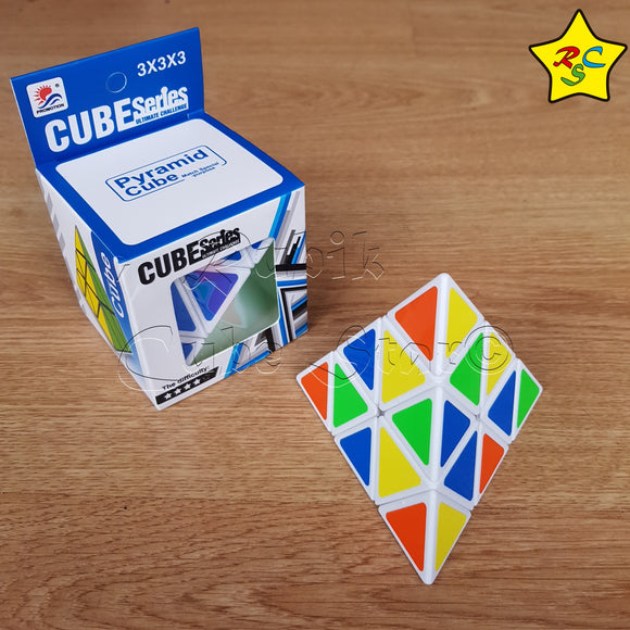 Pyraminx 3x3 Magic Cube Blanco Cubo Piramide
