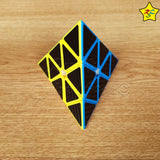 Pyraminx Fibra Carbono 3x3 Meilong Moyu Cubo Speedcube