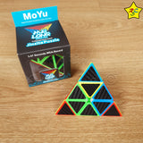 Pyraminx Fibra Carbono 3x3 Meilong Moyu Cubo Speedcube