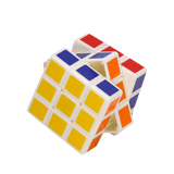 Cubo 3x3 Mini 3cm Blanco Buen Giro Pequeño Coleccion