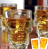 Vaso Cervecero X2 Calavera Vidrio 500ml Exclusivo Beer Bar