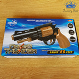 Pistola Didactica 2x1 Dardos Y Bolas Hidro Gel - Revolver