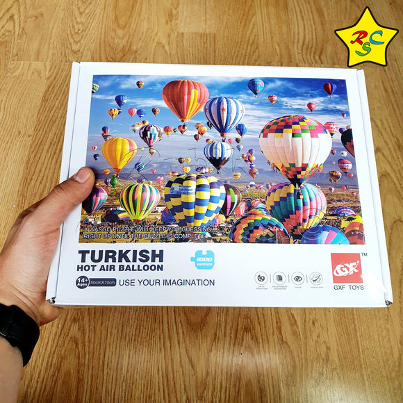 Rompecabeza Globos Turquia Armar 1000 Piezas Dificultad Alta