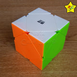 Cubo Qiyi Qicheng Skewb Speedcube - Stickerless - Negro