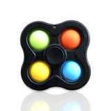 Spinner Pop It 4 Fidget Cube Spiner Burbuja Anti Estres Gira