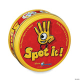 Cartas Spot It Dobble Juego Mesa Coincidencias Caja Metalica