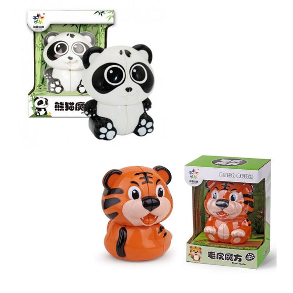 Cubo Oso Panda 2x2 Tigre 2x2 Animal Yuxin Grande