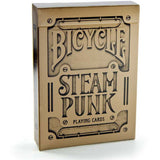 Cartas Bicycle Steampunk Dorado Plata Acero Edicion Especial