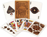 Cartas Bicycle Steampunk Dorado Plata Acero Edicion Especial