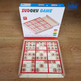 Sudoku Madera Juego Mental Matematico Numeros 100 Ejercicios