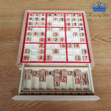 Sudoku Madera Juego Mental Matematico Numeros 100 Ejercicios