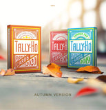 Tally Ho Autumn Baraja Otoño Cardistry Profesional Poker