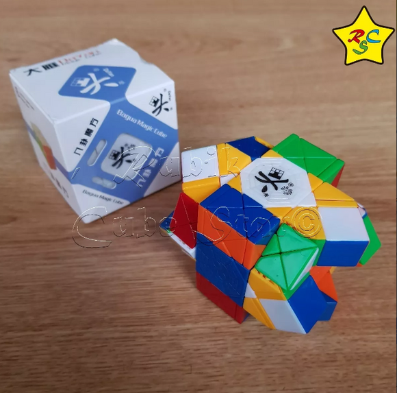 Cubo Bagua Dayan Stickerles 146 Piezas Alta Dificultad