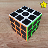 Warrior W Carbono Qiyi Cubo 3x3 Original Cobra Textura